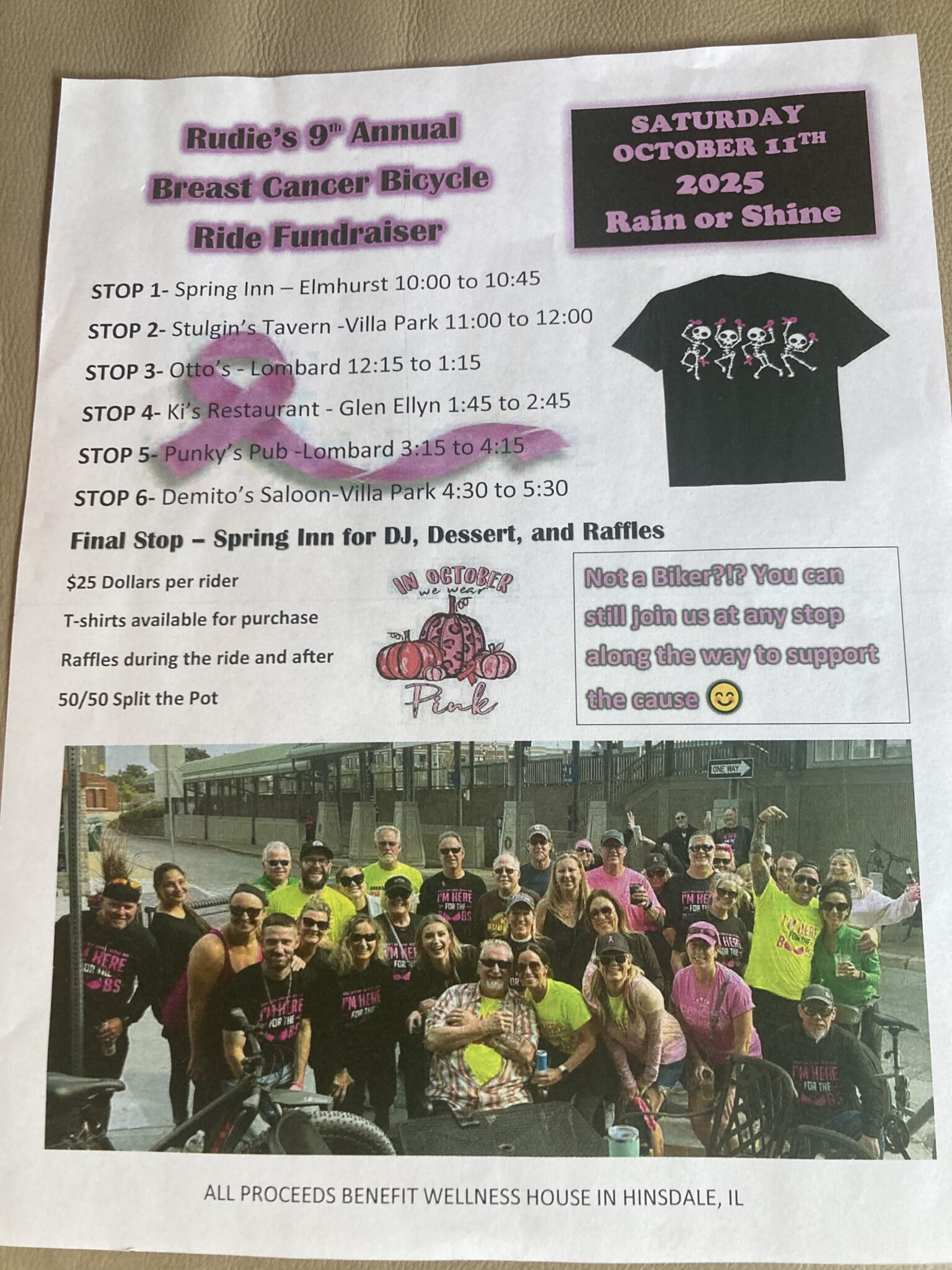 Rudie 39 s Breast Cancer Fundraiser - Rudies Bicycle Ride October 2025 1536x2048 